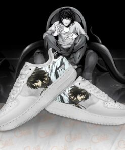 Death Note L Lawliet Shoes Custom Anime PT11 - 4 - GearAnime