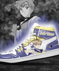 Sailor Uranus Sneakers Sailor Moon Anime Shoes MN11 - 4 - GearAnime