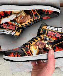 Natsu Dragneel Sneakers Fairy Tail Anime Shoes MN11 - 3 - GearAnime