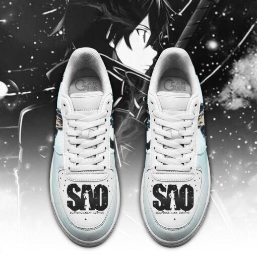 SAO Kirito Shoes Sword Art Online Anime Sneakers PT11 - 2 - GearAnime