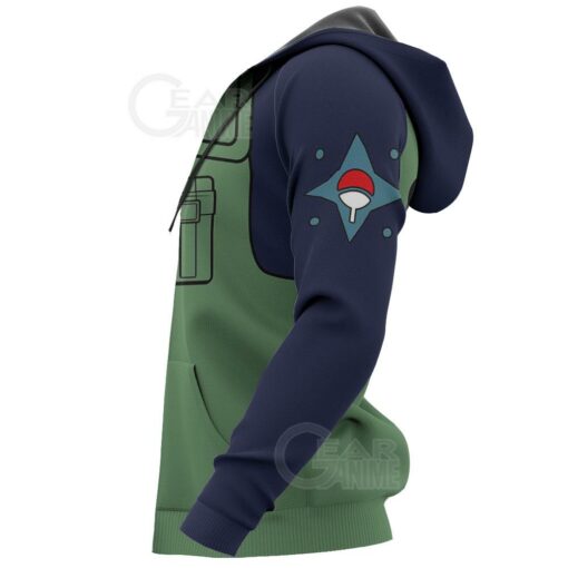 Konoha Military Force Uniform Naruto Anime Hoodie Jacket VA11 - 7 - GearAnime
