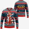 Neon Genesis Evangelion Ugly Christmas Sweater Anime Xmas Gift VA11 - 1 - GearAnime