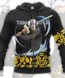 Tragafalar Law Shirt One Piece Anime Hoodie Jacket VA11 - 1 - GearAnime