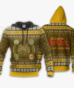 Avatar Airbender Ugly Christmas Sweater Symbols Anime Xmas Gift VA11 - 3 - GearAnime