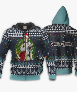 Julius Novachrono Ugly Christmas Sweater Black Clover Anime Gift VA11 - 2 - GearAnime