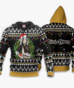 Noelle Silva Ugly Christmas Sweater Black Clover Anime Xmas Gift VA11 - 3 - GearAnime