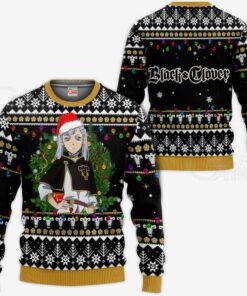 Noelle Silva Ugly Christmas Sweater Black Clover Anime Xmas Gift VA11 - 1 - GearAnime