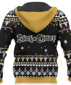 Yami Sukehiro Ugly Christmas Sweater Black Clover Anime Xmas Gift VA11 - 4 - GearAnime