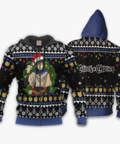 Yuno Ugly Christmas Sweater Black Clover Anime Xmas Gift VA11 - 2 - GearAnime