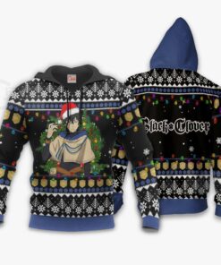 Yuno Ugly Christmas Sweater Black Clover Anime Xmas Gift VA11 - 3 - GearAnime