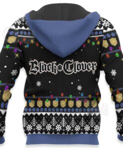 Yuno Ugly Christmas Sweater Black Clover Anime Xmas Gift VA11 - 4 - GearAnime