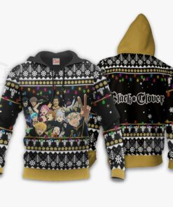 Black Bull Ugly Christmas Sweater Black Clover Anime Xmas Gift VA11 - 3 - GearAnime