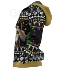 Black Bull Ugly Christmas Sweater Black Clover Anime Xmas Gift VA11 - 5 - GearAnime