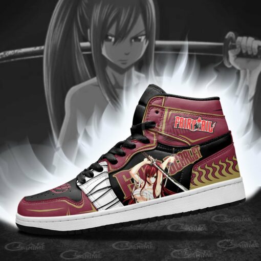 Erza Scarlet Sneakers Fairy Tail Anime Shoes MN11 - 3 - GearAnime