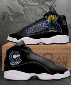 Future Trunks Sneakers Dragon Ball Z Custom Anime Shoes MN11 - 1 - GearAnime