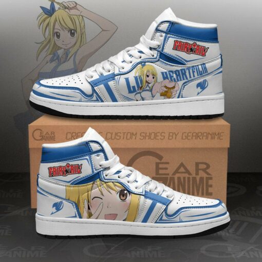 Lucy Heartfilia Sneakers Fairy Tail Anime Shoes MN11 - 1 - GearAnime