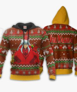 Inuyasha Ugly Christmas Sweater Inuyasha Anime Xmas Gift VA11 - 3 - GearAnime