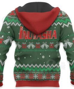 Kagome Ugly Christmas Sweater Inuyasha Anime Xmas Gift VA11 - 4 - GearAnime