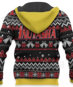Sesshomaru Ugly Christmas Sweater Inuyasha Anime Xmas Gift VA11 - 4 - GearAnime