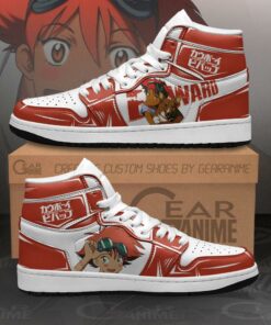 Edward Sneakers Cowboy Bebop Custom Anime Shoes MN11 - 1 - GearAnime