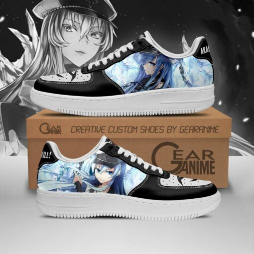 Akame Ga Kill Esdeath Shoes Custom Anime Sneakers PT11 - 1 - GearAnime