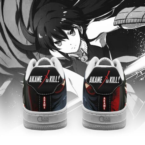 Akame Shoes Akame Ga Kill Custom Anime Sneakers PT11 - 3 - GearAnime