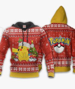 Pikachu Ugly Christmas Sweater Pokemon Anime Xmas Gift - 3 - GearAnime