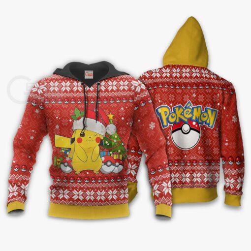 Pikachu Ugly Christmas Sweater Pokemon Anime Xmas Gift - 3 - GearAnime