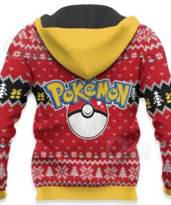 Cute Pikachu Ugly Christmas Sweater Pokemon Anime Xmas Gift - 4 - GearAnime
