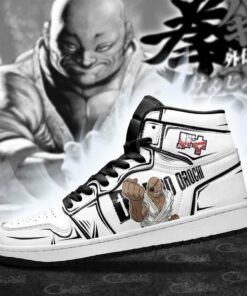 Doppo Orochi Sneakers Baki Custom Anime Shoes MN11 - 4 - GearAnime