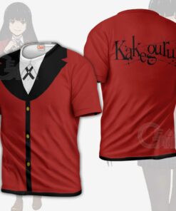 Yumeko Uniform Shirt Kakegurui Anime Hoodie Jacket VA11 - 3 - GearAnime