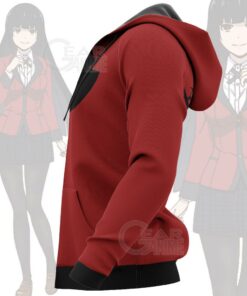 Yumeko Uniform Shirt Kakegurui Anime Hoodie Jacket VA11 - 7 - GearAnime