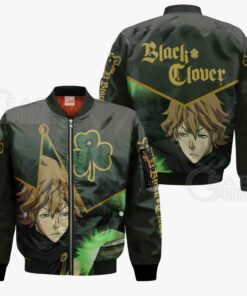 Black Bull Finral Custom Shirt Black Clover Anime Jacket VA11 - 5 - GearAnime