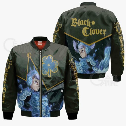 Black Bull Noelle Silva Custom Shirt Black Clover Anime Jacket VA11 - 5 - GearAnime