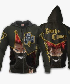 Black Bull Zora Ideale Custom Shirt Black Clover Anime Jacket VA11 - 1 - GearAnime
