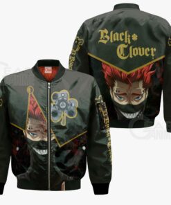 Black Bull Zora Ideale Custom Shirt Black Clover Anime Jacket VA11 - 5 - GearAnime