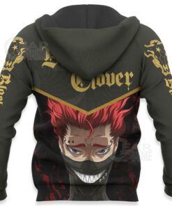Black Bull Zora Ideale Custom Shirt Black Clover Anime Jacket VA11 - 6 - GearAnime