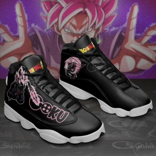 Goku Black Rose Sneakers Dragon Ball Super Anime Shoes MN11 - 2 - GearAnime