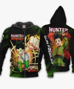 Gon Freecss Shirt Hunter X Hunter Custom Anime Hoodie Jacket - 1 - GearAnime