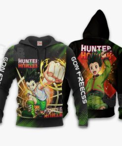 Gon Freecss Shirt Hunter X Hunter Custom Anime Hoodie Jacket - 4 - GearAnime