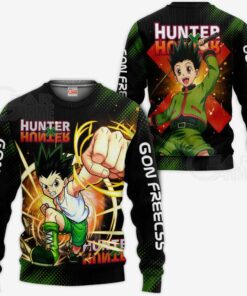 Gon Freecss Shirt Hunter X Hunter Custom Anime Hoodie Jacket - 2 - GearAnime