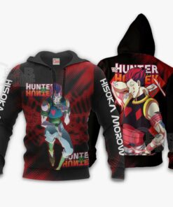Hisoka Shirt Hunter X Hunter Custom Anime Hoodie Jacket - 4 - GearAnime