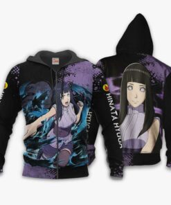 Hyuga Hinata Hoodie Sweater Naruto Custom Anime Zip Jacket - 1 - GearAnime