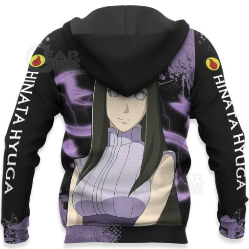 Hyuga Hinata Hoodie Sweater Naruto Custom Anime Zip Jacket - 5 - GearAnime