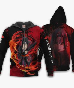 Uchiha Itachi Sweatshirt Naruto Custom Anime Hoodie Jacket VA11 - 1 - GearAnime