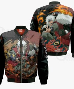 Jiraiya Sweatshirt Naruto Custom Anime Hoodie Jacket VA11 - 4 - GearAnime