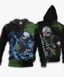 Hatake Kakashi Sweatshirt Naruto Custom Anime Hoodie Jacket - 1 - GearAnime