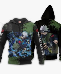 Hatake Kakashi Sweatshirt Naruto Custom Anime Hoodie Jacket - 3 - GearAnime