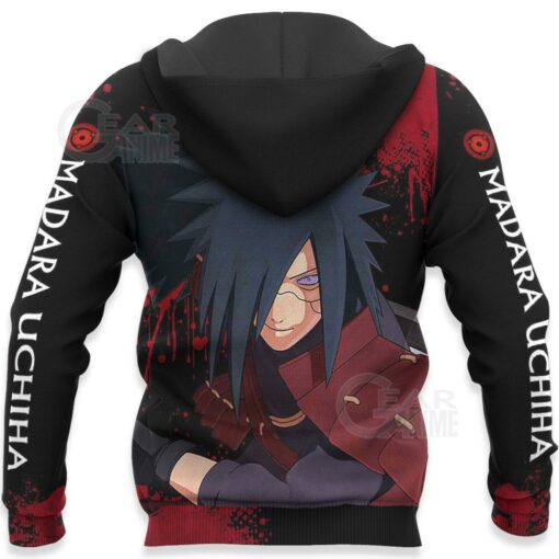 Uchiha Madara Sweatshirt Naruto Custom Anime Hoodie Jacket VA11 - 5 - GearAnime