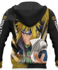 Uzumaki Minato Hoodie Sweater Naruto Custom Anime Zip Jacket - 5 - GearAnime